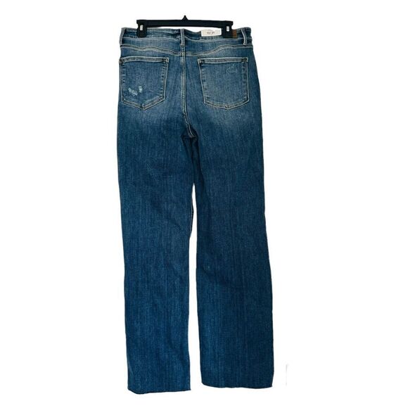 Judy Blue High Waist Hidden Button Fly Straight Leg - Picture 3 of 7